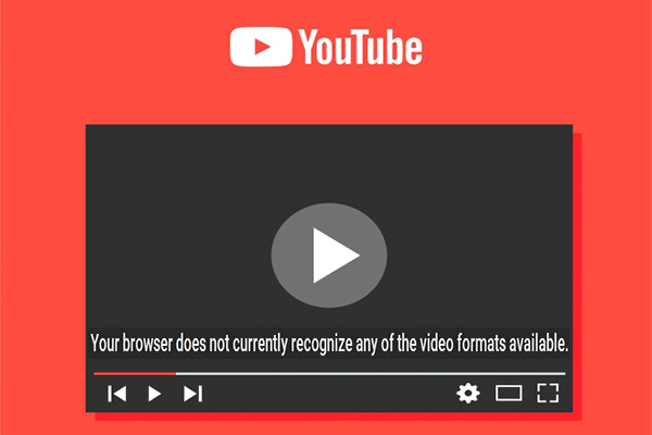 Fix: Your Browser Does Not Recognize Any of the Video Formats