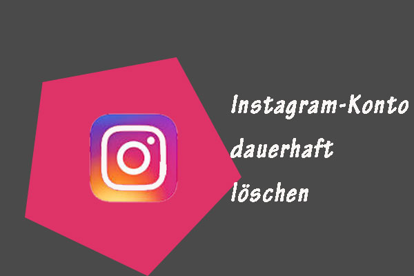 Gelöst - So löscht man ein Instagram-Konto dauerhaft