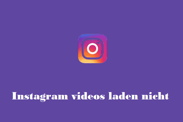 Gelöst – Instagram Videos spielt nicht ab (2025)