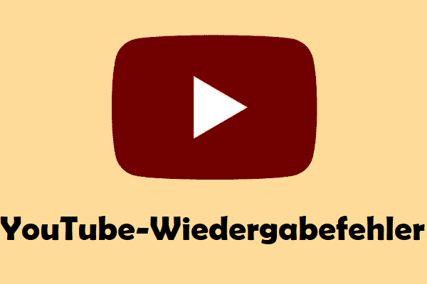 So behebt man den YouTube-Wiedergabefehler