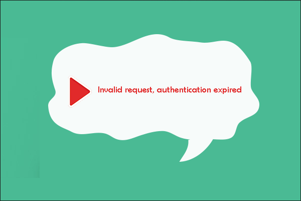 5 maneras de reparar Invalid Request, Authentication Expired en YouTube