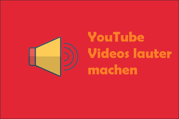 YouTube Video-Lautstärke ist zu niedrig! 2 Wege, um es lauter zu machen