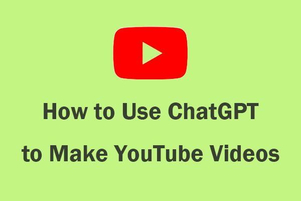 How to Use ChatGPT to Make YouTube Videos [Full Tutorial]