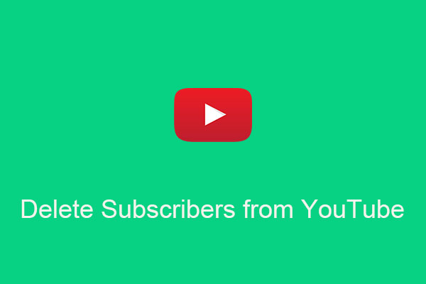 A Guide on How to Delete Subscribers from YouTube