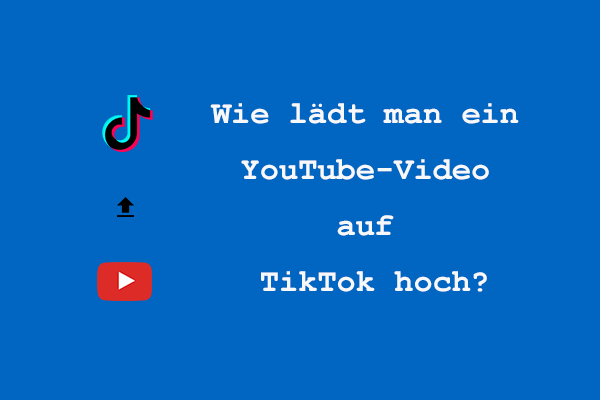 Wie lädt man ein YouTube-Video auf TikTok hoch?