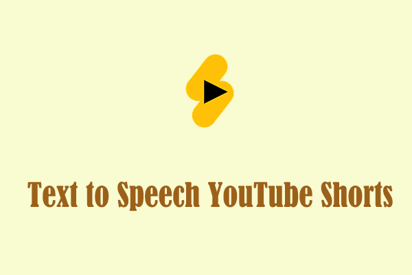 Things You Need to Know about Text to Speech YouTube Shorts