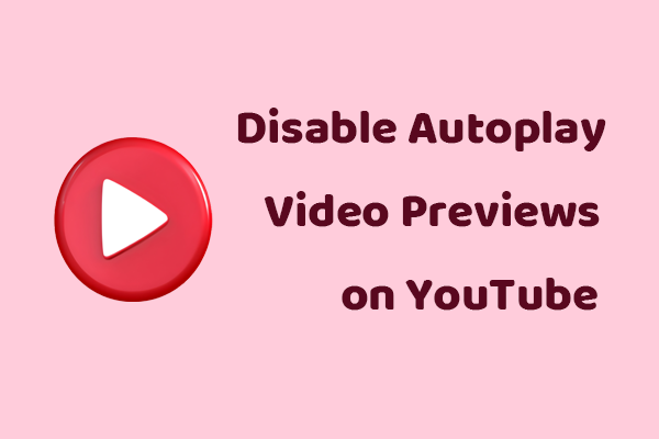 How to  Disable Autoplay Video Previews on  YouTube? Fixed!