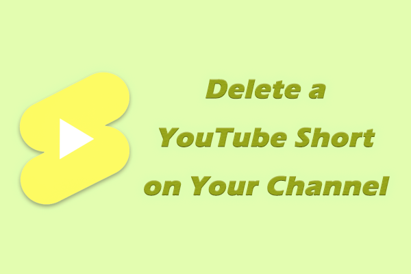 Delete a YouTube Short from Your Channel in Simple Steps