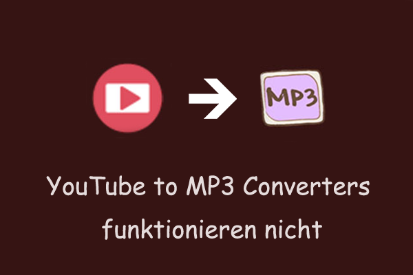 Lösungen und Alternativen für nicht funktionierende YouTube to MP3 Converters